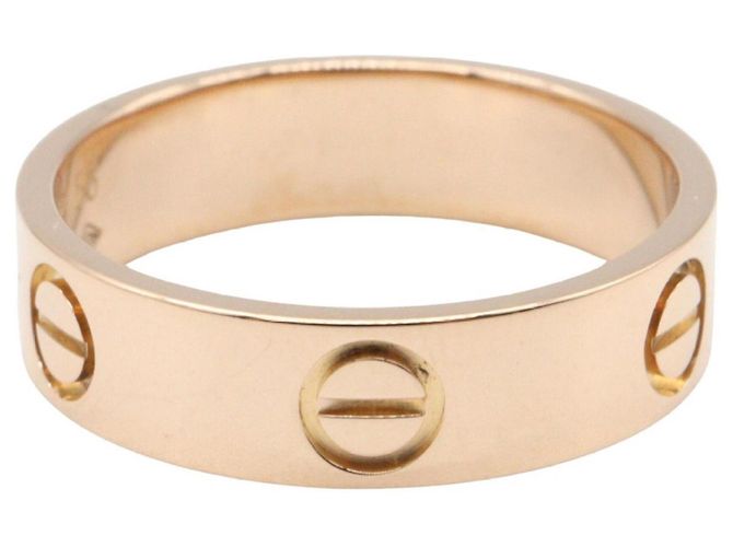 Anello Love Band di Cartier in oro rosa 18K D'oro - vista 2