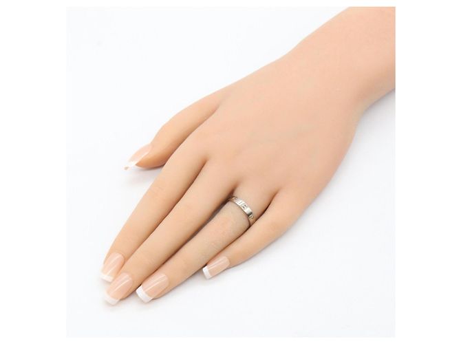 Anello Cartier Mini Love in oro bianco 18K Argento - vista 6