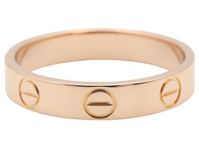 Anello Mini Love in oro rosa 18K Cartier D'oro - vista 2