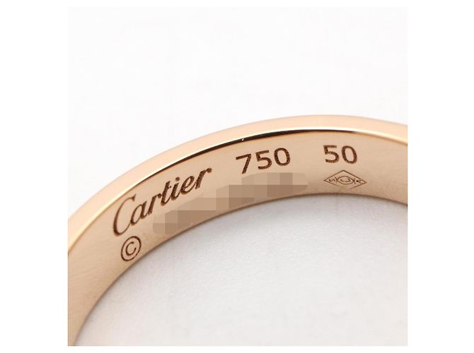 Anello Mini Love in oro rosa 18K Cartier D'oro - vista 4