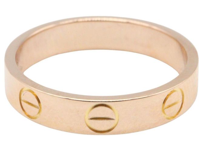 Anello Mini Love in oro rosa 18K Cartier D'oro - vista 2
