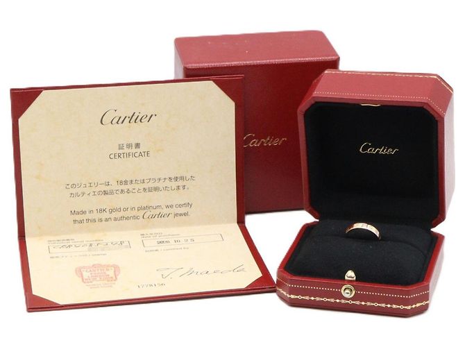 Anello Mini Love in oro rosa 18K Cartier D'oro - vista 6