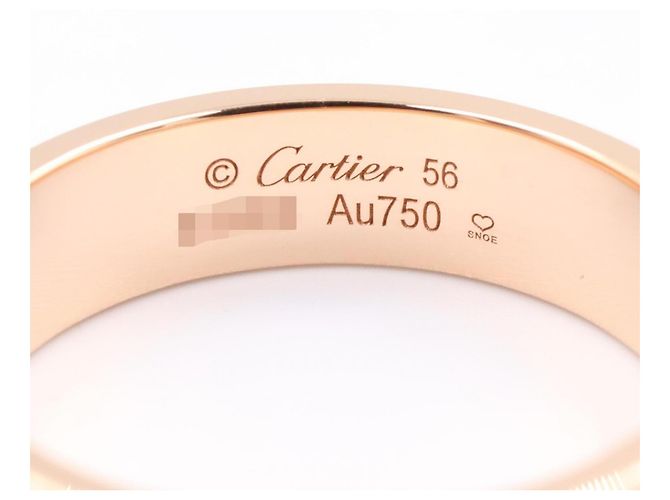 Anello Love di Cartier in oro rosa 18K D'oro - vista 3