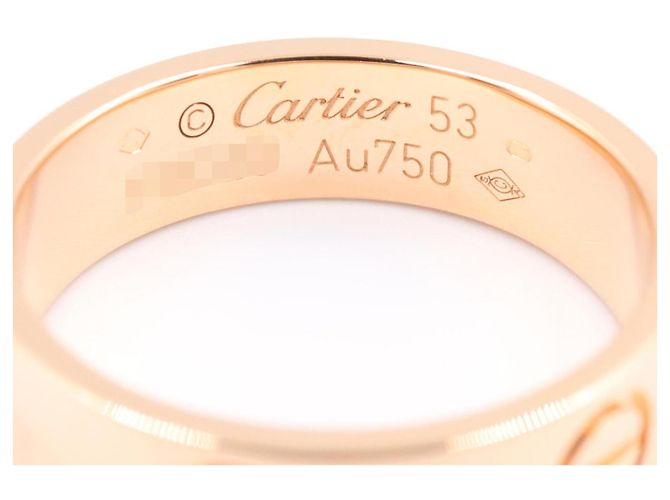Anello Love di Cartier in oro rosa 18K D'oro - vista 3