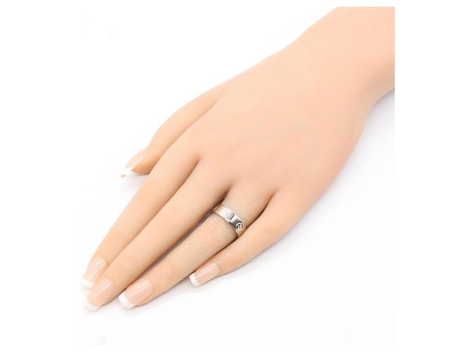 Cartier Love Ring aus 18K Weißgold Silber - Ansicht 6