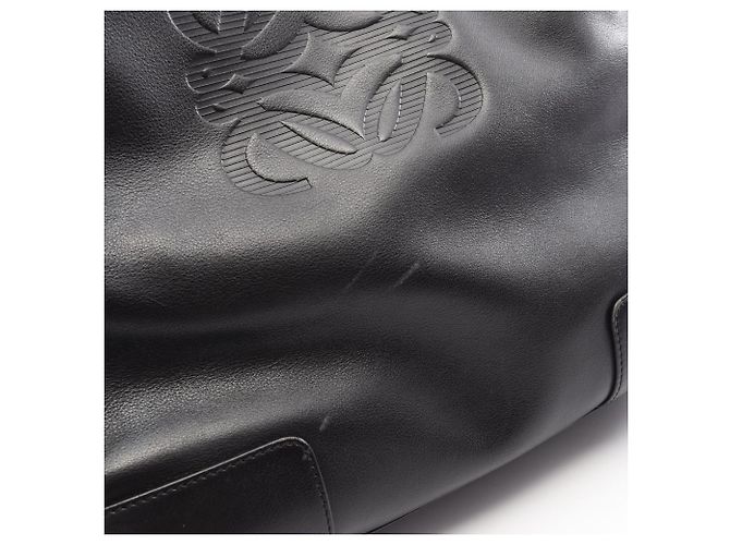 Borsa a tracolla Loewe Anagram in pelle nera Nero - vista 11