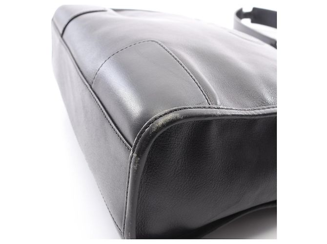 Borsa a tracolla Loewe Anagram in pelle nera Nero - vista 5