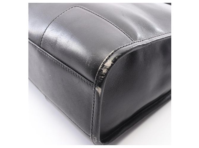 Borsa a tracolla Loewe Anagram in pelle nera Nero - vista 6