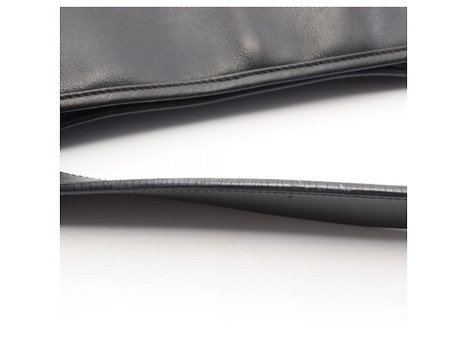 Borsa a tracolla Loewe Anagram in pelle nera Nero - vista 8