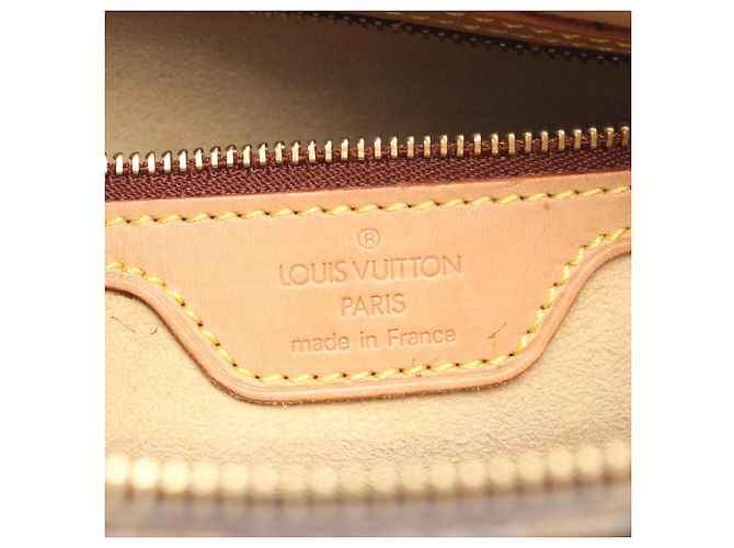 Borsa a Spalla Louis Vuitton Looping GM Marrone - vista 4