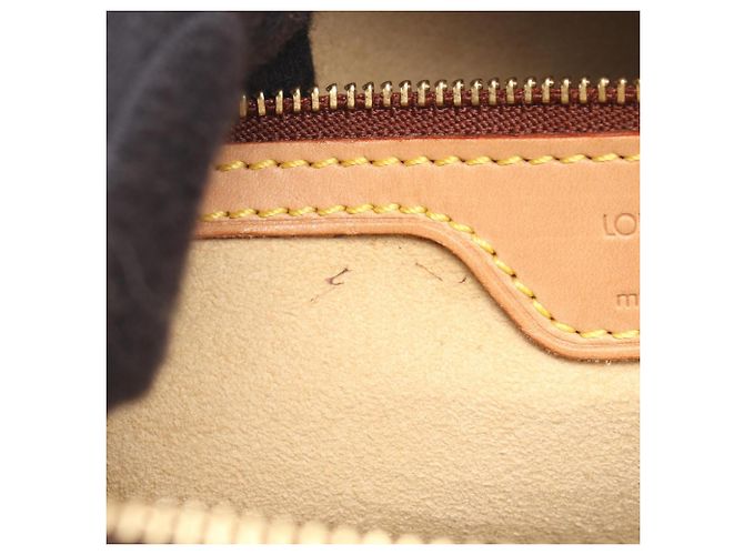 Borsa a Spalla Louis Vuitton Looping GM Marrone - vista 5