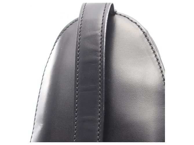 Borsa a mano clutch Loewe Anagram Second Bag Nero Verde - vista 6