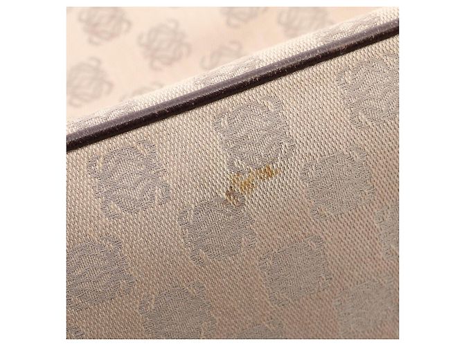 Borsa Tote Loewe Anagram Marrone Beige - vista 9