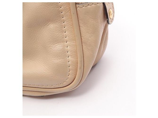 Borsa Loewe Madrid Anagram Beige - vista 10