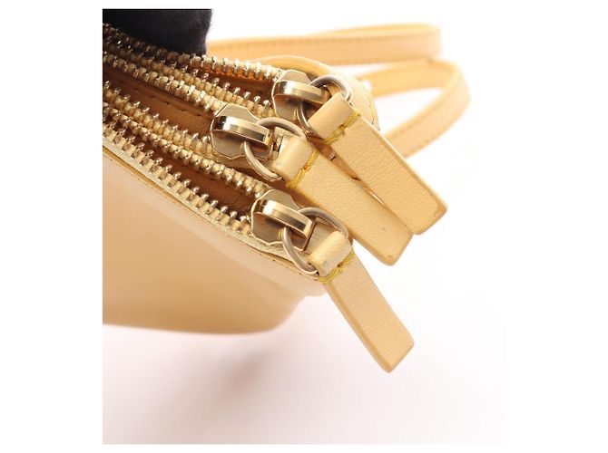 Céline Borsa a Spalla Trio Small Celine Giallo - vista 9