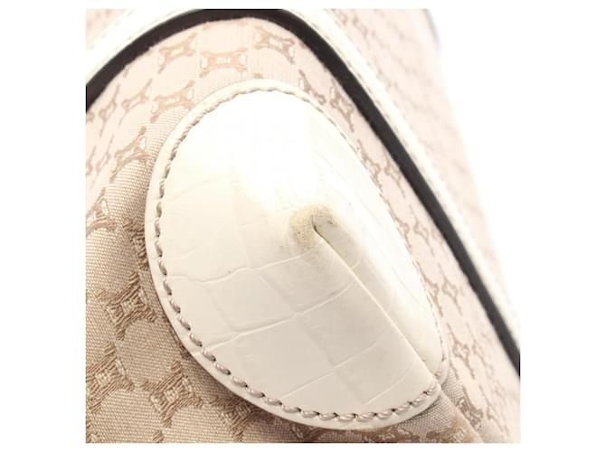 Céline Borsa Tote Celine Macadam Beige Crudo - vista 8