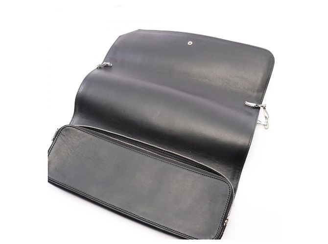 Borsa a tracolla in pelle nera Balenciaga Nero - vista 10