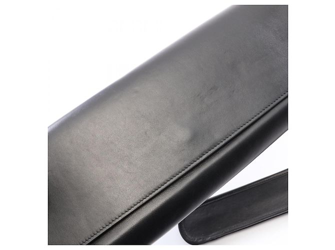 Borsa a tracolla in pelle nera Balenciaga Nero - vista 7