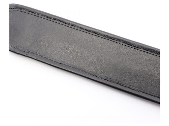 Borsa a tracolla in pelle nera Balenciaga Nero - vista 8