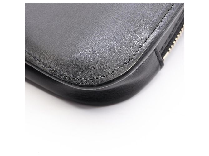 Borsa a tracolla in pelle nera Balenciaga Nero - vista 9