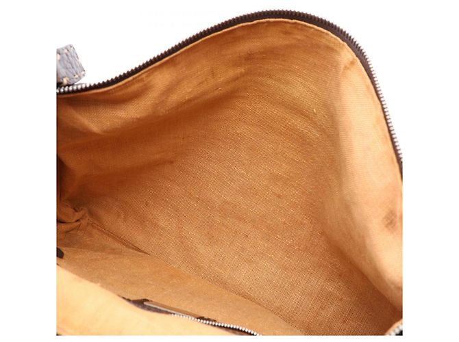 Borsa a Spalla Fendi Selleria Zucca Marrone - vista 5