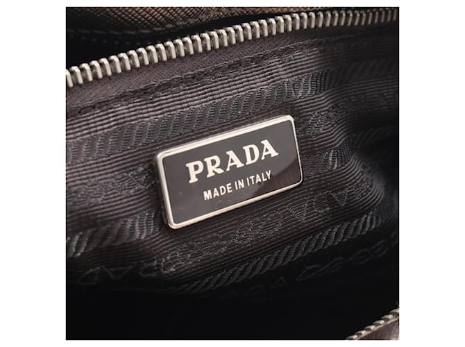 Borsa Prada Galleria Beige D'oro - vista 4
