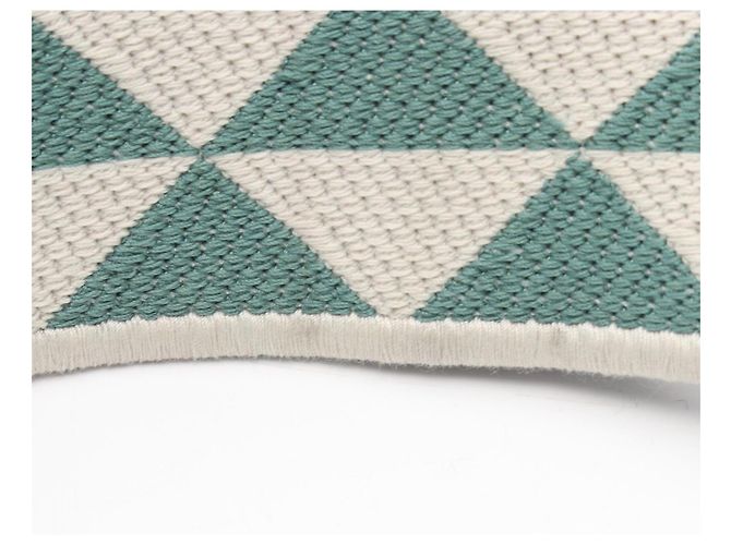 Prada Triangle Plate Schultertasche Grün - Ansicht 8