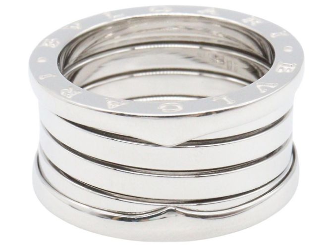 Bulgari Anello Bvlgari B-zero1 4-Band in oro bianco 18K D'oro - vista 2