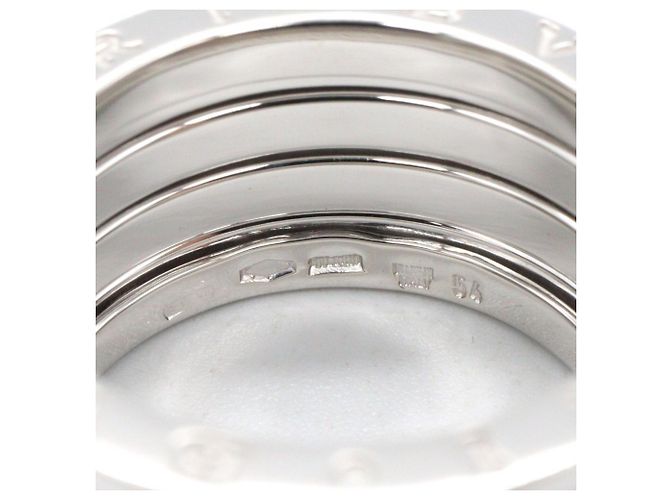 Bulgari Anello Bvlgari B-zero1 4-Band in oro bianco 18K D'oro - vista 4
