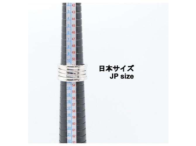 Bulgari Anello Bvlgari B-zero1 4-Band in oro bianco 18K D'oro - vista 5