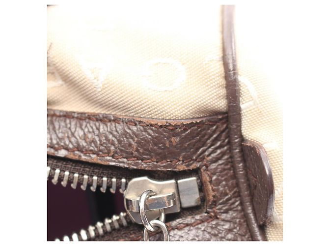Bulgari Borsa Bvlgari BVLGARI Logomania Marrone Beige - vista 5