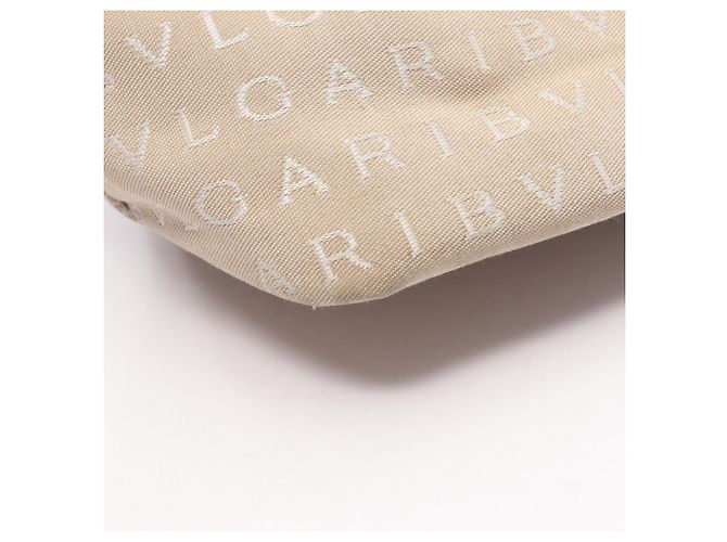 Bulgari Bolsa Tote Bvlgari Logomania Marrom Bege - vista 14
