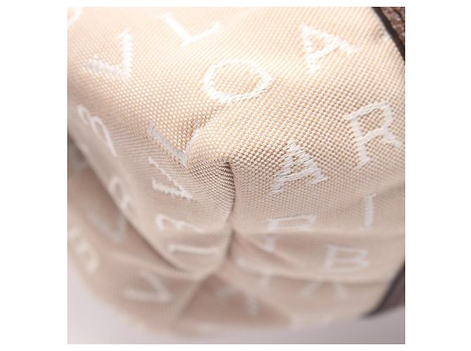 Bulgari Bolso Tote Bvlgari Logomania Castaño Beige - vista 5