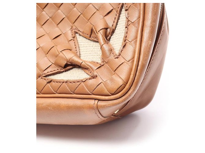 Borsa Bottega Veneta Intrecciato Marrone - vista 14