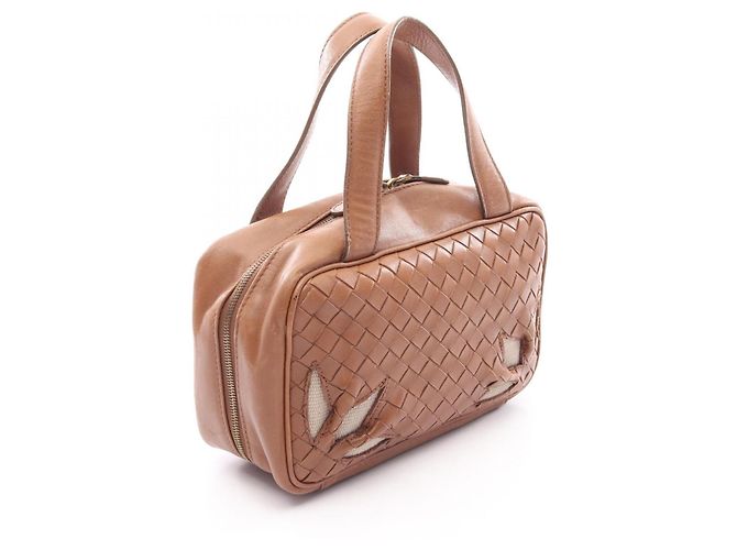 Borsa Bottega Veneta Intrecciato Marrone - vista 2