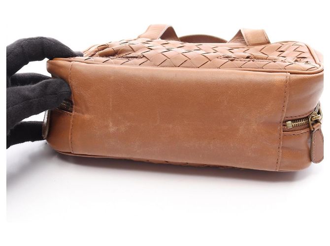 Borsa Bottega Veneta Intrecciato Marrone - vista 5