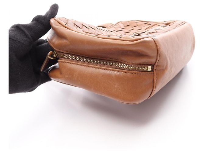 Borsa Bottega Veneta Intrecciato Marrone - vista 6