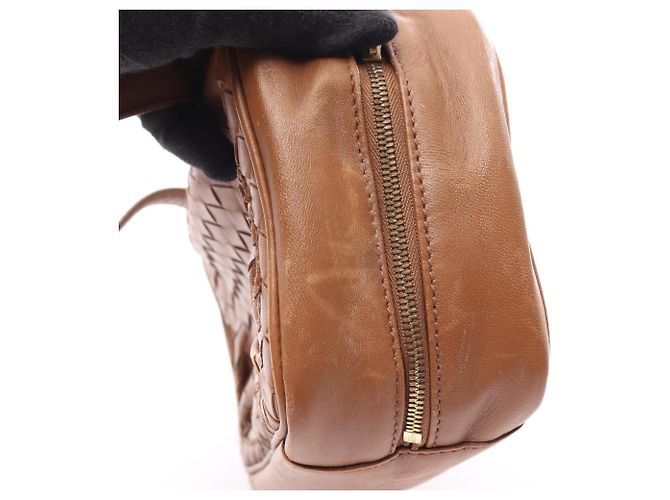 Borsa Bottega Veneta Intrecciato Marrone - vista 7