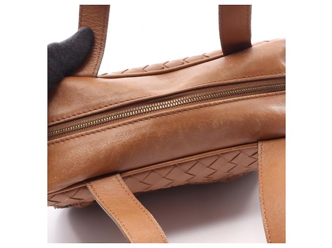 Borsa Bottega Veneta Intrecciato Marrone - vista 8