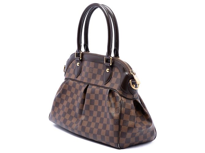 Louis Vuitton Marrone Damier Ebene Trevi PM - vista 2