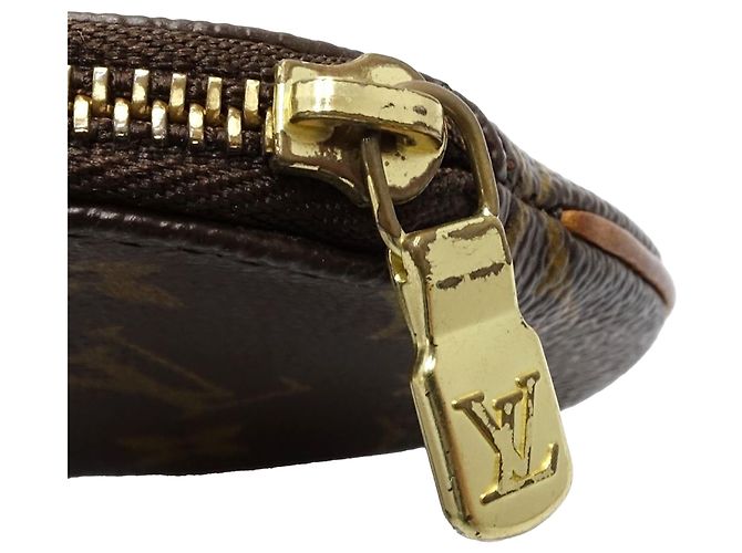 Louis Vuitton Monedero Round Monogram Marrón Castaño - vista 6