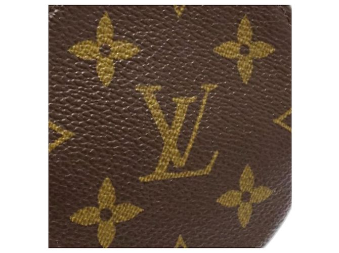 Louis Vuitton Monedero Round Monogram Marrón Castaño - vista 7