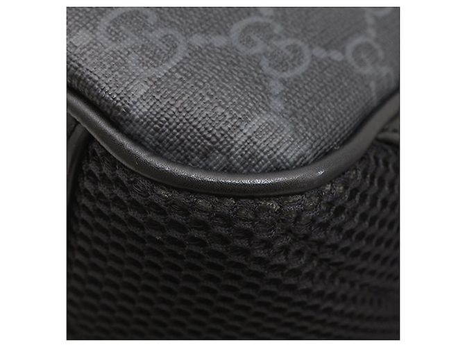 Zaino Gucci Black GG Supreme Web Nero - vista 8