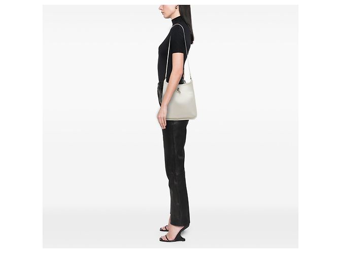 Hermès White Epsom Vespa PM Bianco - vista 10
