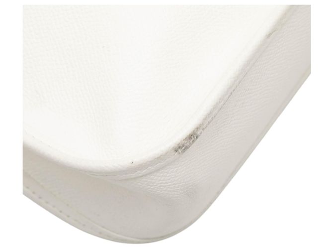 Hermès White Epsom Vespa PM Bianco - vista 8