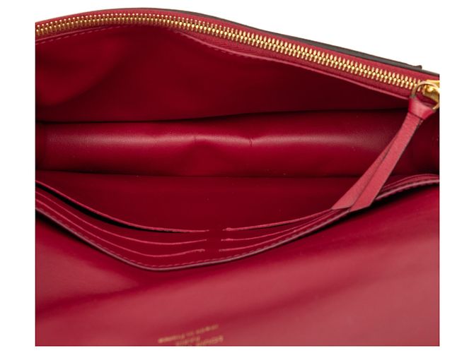 Portafoglio con catena Louis Vuitton Marrone Monogram Flore - vista 4