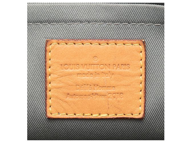 Pochette Cosmos Monogram Titanium Grigio Louis Vuitton Marrone - vista 5