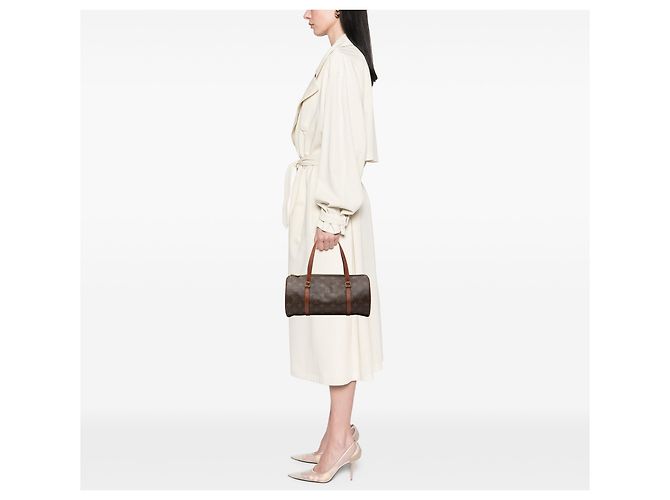 Louis Vuitton Marrón Monogram Papillon 30 Castaño - vista 7