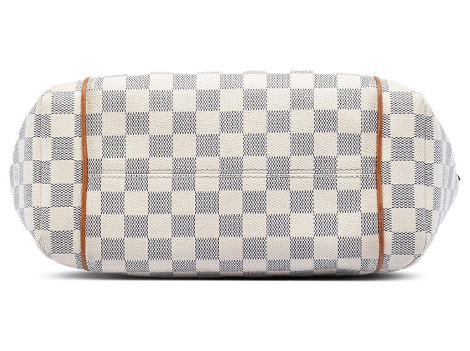 Louis Vuitton White Damier Azur Totally PM Weiß - Ansicht 3