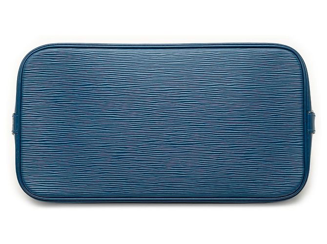 Louis Vuitton Alma PM in Epi blu - vista 3